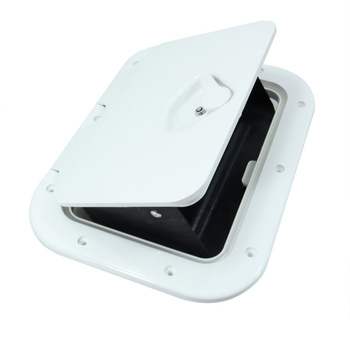 POKRYWA BIAŁA 275X375 CLASSIC WITH BOX AND LOCK Z WORKIEM