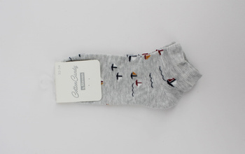 SKARPETKI DZIECIĘCE ŻAGLÓWKI SZARE