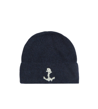 CZAPKA ZIMOWA UNISEX MARINA MILITARE KOTWICA