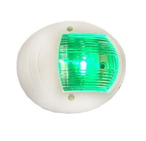 LAMPA NAWIGACYJNA BOCZNA LED ZIELONA 112,5ST.