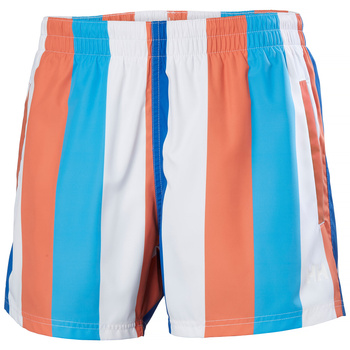SZORTY KĄPIELOWE MĘSKIE HELLY HANSEN NEWPORT TRUNK 34296 BONFIRE MULTISTRIPE WD AOP