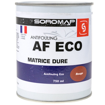 FARBA ANTYPOROSTOWA ANTIFOULING TWARDY AF ECO CZERWONY 0,75L