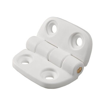 ZAWIAS POLIAMIDOWY PA6.6, BIAŁY 40X42MM