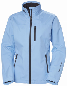 KURTKA DAMSKA HELLY HANSEN PRZECIWDESZCZOWA CREW JACKET (30297)  BRIGHT BLUE