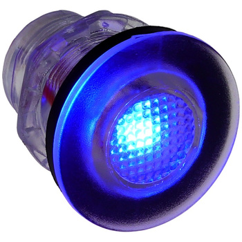 LAMPKA PODWODNA LED, 12V, KOLOR NIEBIESKI,D34MM