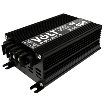 PRZETWORNICA 24VDC - 12VDC DC-PRO 400 BEZZAKŁÓCENIOWA