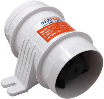 WENTYLATOR LINIOWY ŚR 76 MM 24V SEAFLO SFIB2-145-03