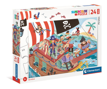 PUZZLE PIRACI 24 ELEMENTÓW MAXI