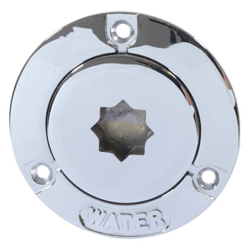 WLEW WATER MOSIĄDZ CHROMOWANY 38MM NA KORBĘ