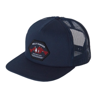 CZAPKA Z DASZKIEM HELLY HANSEN FLATBRIM TRUCKER (67155) NAVY