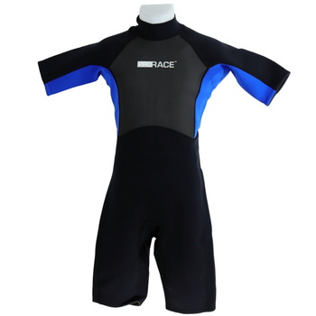 KOMBINEZON NEOPRENOWY KRÓTKI MĘSKI 2,5MM, WETSUIT "PRO RACE" ROZMIAR L