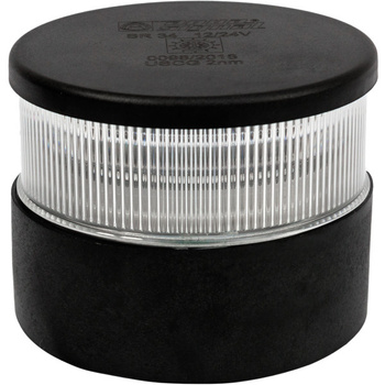 LAMPA NAWIGACYJNA S34 CZERWONA 360 LED - 12/24V OBUDOWA CZARNA (F)