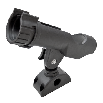 STOJAK DO WĘDKI REGULOWANY, CZARNY