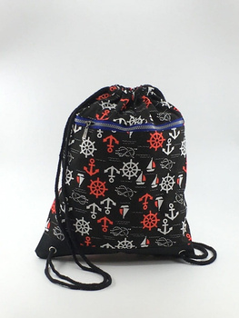 WOREK MARYNISTYCZNY KOTWICA/STER CZARNY