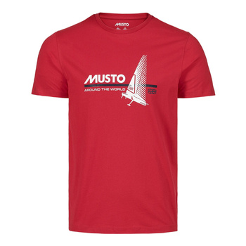 KOSZULKA MĘSKA MUSTO  OCEAN BORN  82060 RED