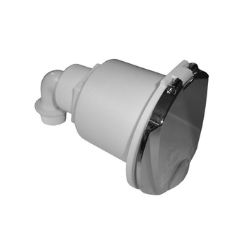 POJEMNIK ZE ZŁĄCZEM DO WODY 2 BAR OUTLET CHROMOWANY KĄTOWY