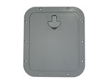 KLAPA SCHOWKA WYJMOWANA 380X380 MM SZARA