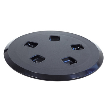 POKRYWA INSPEKCYJNA CZARNA D210 Z GNIAZDEM