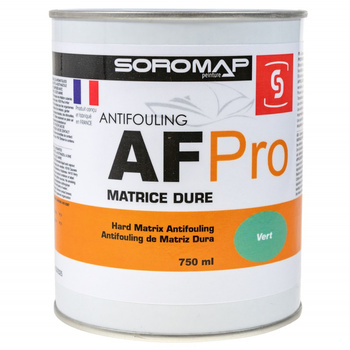 FARBA ANTYPOROSTOWA ANTIFOULING TWARDY AF PRO ZIELONY 0,75L
