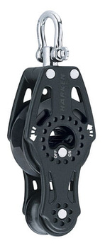 BLOK WIOLINOWY KABESTANOWY 75MM CARBO - KRĘTLIK *HARKEN