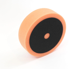 GĄBKA POLERSKA CLASSIC POMARAŃCZOWA NA RZEP 150X50MM