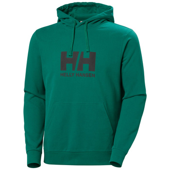 BLUZA MĘSKA HELLY HANSEN  HH LOGO HOODIE 2.0  30394 EMERALD