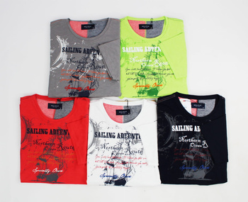 KOSZULKA MĘSKA T-SHIRT SAILING