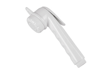 SŁUCHAWKA PRYSZNICA Z UCHWYTEM 145 MM BIAŁA