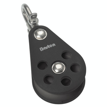 BLOCZEK S 64MM SWIVEL CRUISER ROZMIAR 6 - CZARNY