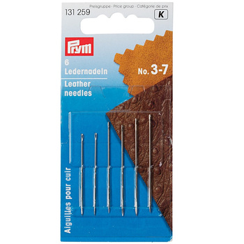 IGŁY ŻEGLARSKIE - KOMPLET 6 SZTUK ROZMIAR 3 -7