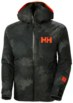 KURTKA MĘSKA HELLY HANSEN NARCIARSKA POWDERFACE 65750 BLACK MARBL