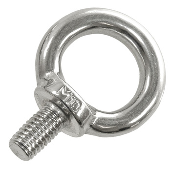 UCHO Z GWINTEM M10, 40MM, AISI316