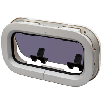 OKNO STANDARD ST0 - OTWIERANE - BIAŁA RAMKA - 176MMX323MM