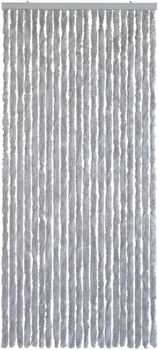 ZASŁONA PRZECIW OWADOM KOTKI DO DRZWI 56X185 CM SZARA ARISOL - Do kampera, przyczepy, altany