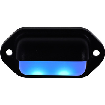 LAMPKA LED COMPANION WAY CZARNA12V L66 W33MM KOLOR NIEBIESKI