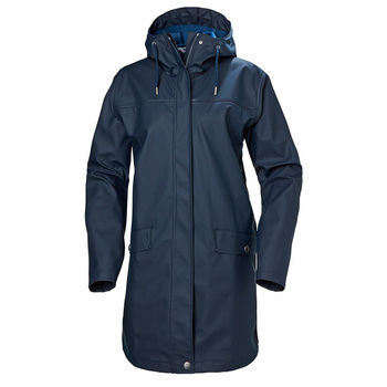 PŁASZCZ DAMSKI HELLY HANSEN MOSS RAIN COAT (53251) NAVY