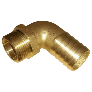 KRÓCIEC KOLANKOWY BRASS 90 M 3/4" X 25MM HEAVY