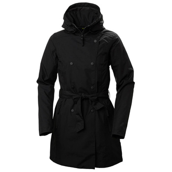 PŁASZCZ DAMSKI HELLY HANSEN WELSEY II TRENCH INSULATED 53314 BLACK