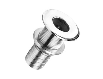 ODPŁYW KOKPITU NIERDZEWNY 3/8" NA WĄŻ 13-14 MM