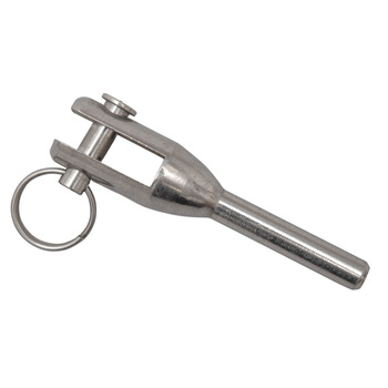 KOŃCÓWKA LINY STALOWEJ 3MM DO ZAWALCOWANIA, FORK