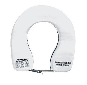 KOŁO RATUNKOWE PODKOWA BIAŁA 140N - IDEALNA DO JACHTU ŻAGLOWEGO