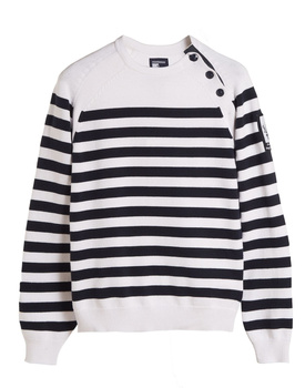 MARINA MILITARE SWETER MĘSKI VESPUCCI PASY