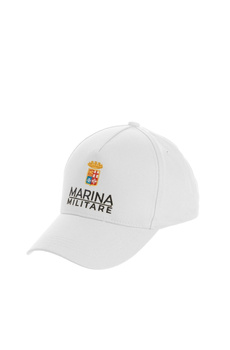 CZAPKA Z DASZKIEM MARINA MILITARE BASEBALL CAP (MYC0015) WHITE