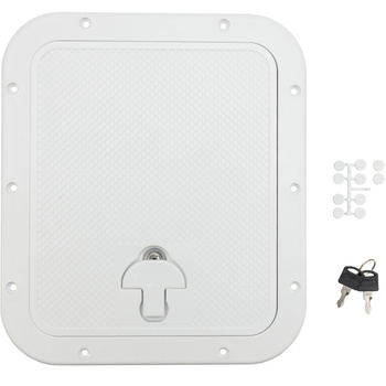 POKRYWA BIAŁA 306X356 Z ZAMKIEM (N)