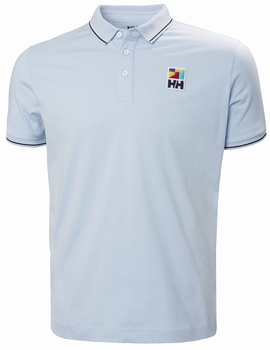 Koszulka męska Helly Hansen JERSEY POLO( 34300)PINNACLE BLUE