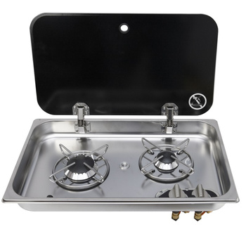 KUCHENKA GAZOWA 2 PALNIKOWA 530X326MM