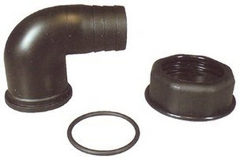 Element zbiornika, Korek wlewu z wyjściem (wyjście kątowe 90 st. na wąż 35 mm)