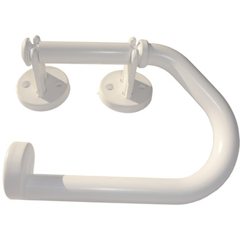 UCHWYT NA PAPIER TOALETOWY ABS BIAŁY