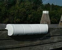 OCHRANIACZ POMOSTOWY MEGA BUMPER 110X24CM BIAŁY