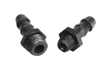 KRÓCIEC PCV GWINT ZEWNĘTRZNY 1/4'' NA WĄŻ 8 MM